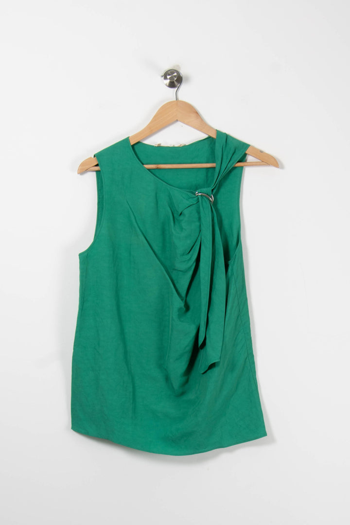 Débardeur Vert - Taille M/38 de la marque Vanessa Bruno | PARAD89592 - Vendu par Paradigme - Image 2