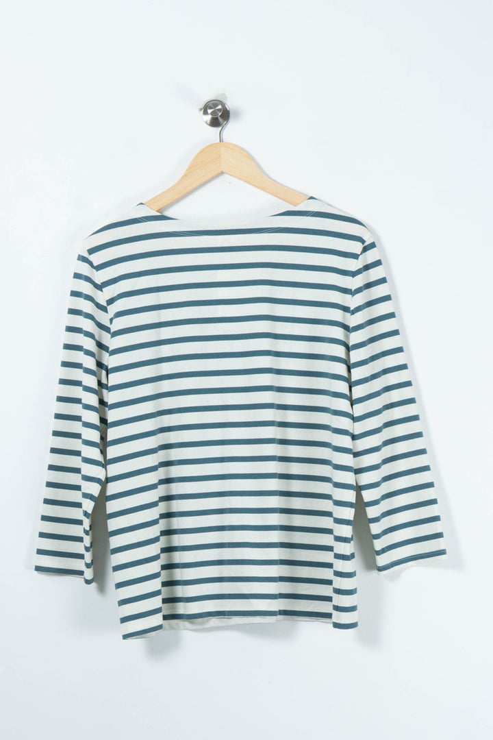 Marinière Bleu et Blanc - Taille L/40 de la marque Des petits hauts | PARAD89595 - Vendu par Paradigme - Image 4