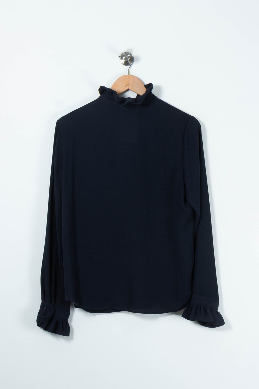 Blouse Bleu - Taille XL/42 de la marque Claudie Pierlot | PARAD89602 - Vendu par Paradigme - Image 4