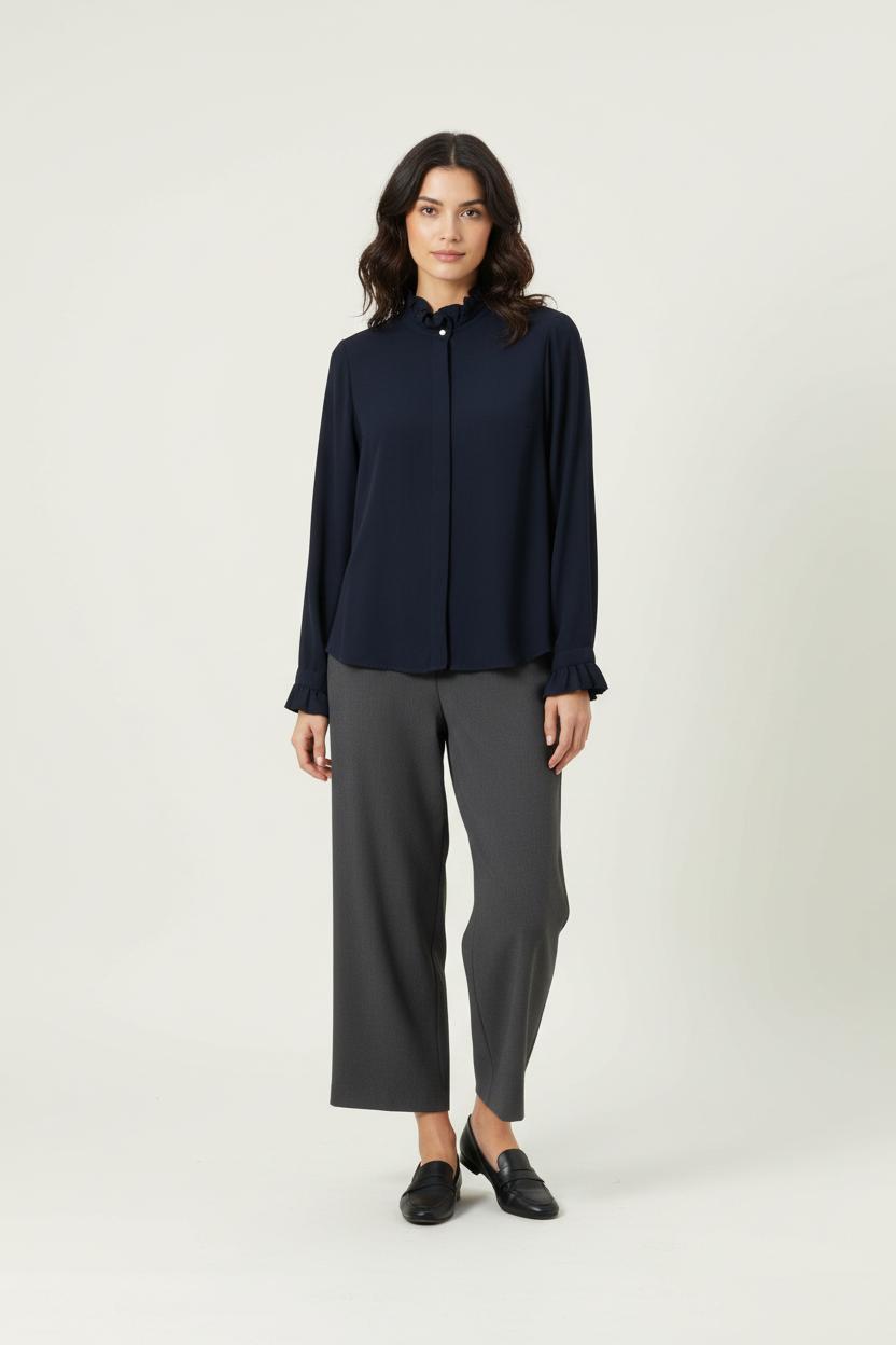 Blouse Bleu - Taille XL/42 de la marque Claudie Pierlot | PARAD89602 - Vendu par Paradigme - Image 1