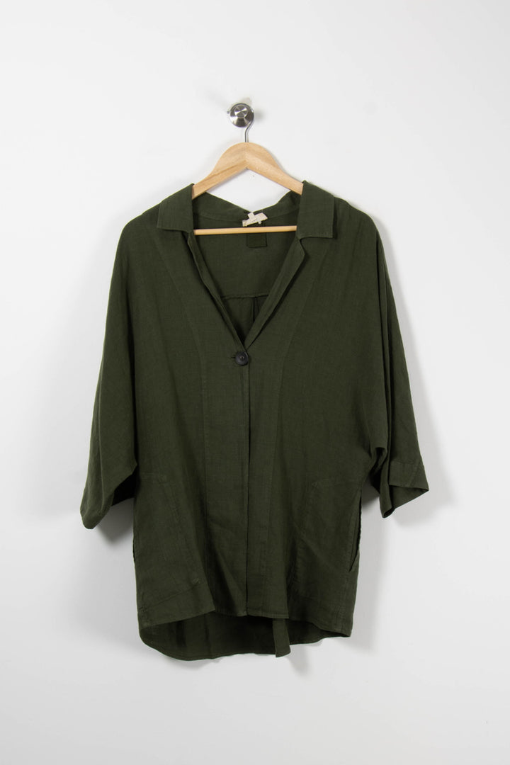 Chemise Verte - Taille M/38 de la marque Diega | PARAD89603 - Vendu par Paradigme - Image 2