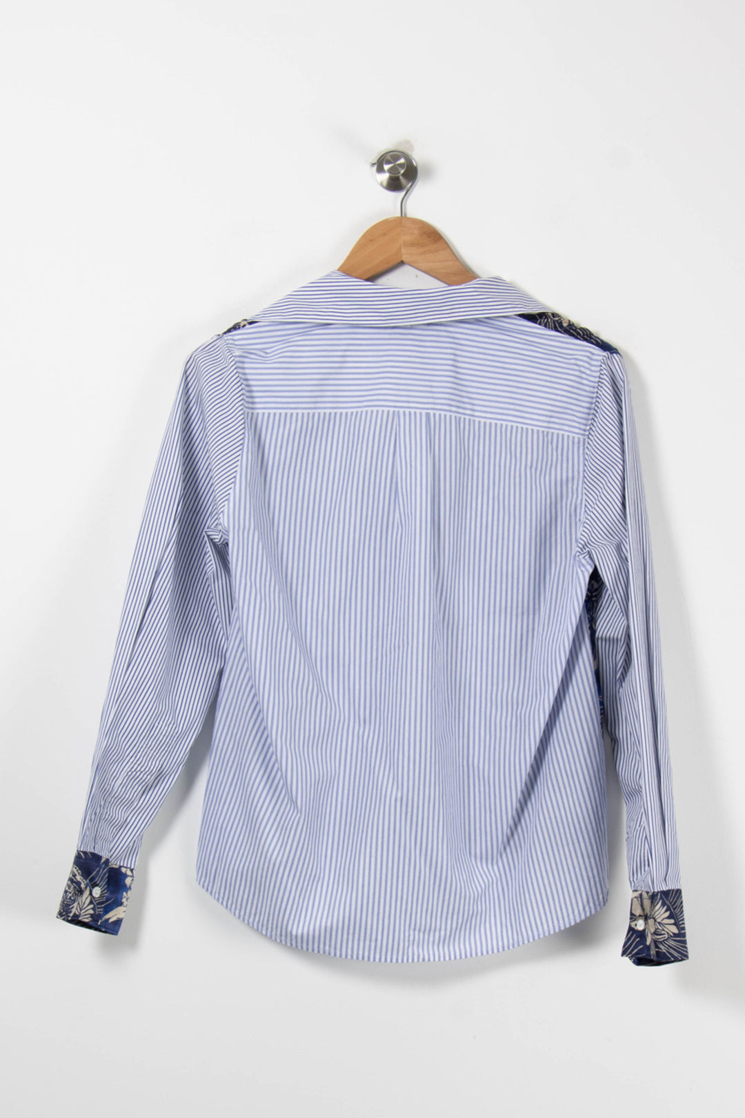 Chemise Bleu et Beige - Taille M/38 de la marque Diega | PARAD89604 - Vendu par Paradigme - Image 4