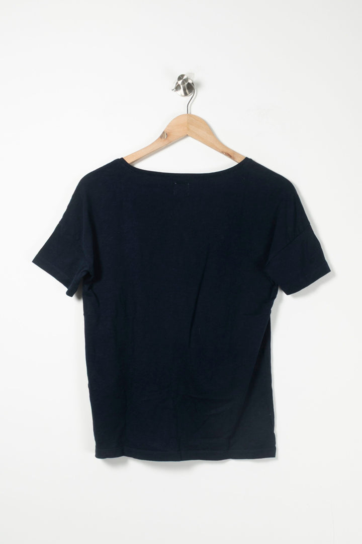 Tee-shirt Bleu - Taille XS/34 de la marque Des petits hauts | PARAD89609 - Vendu par Paradigme - Image 4