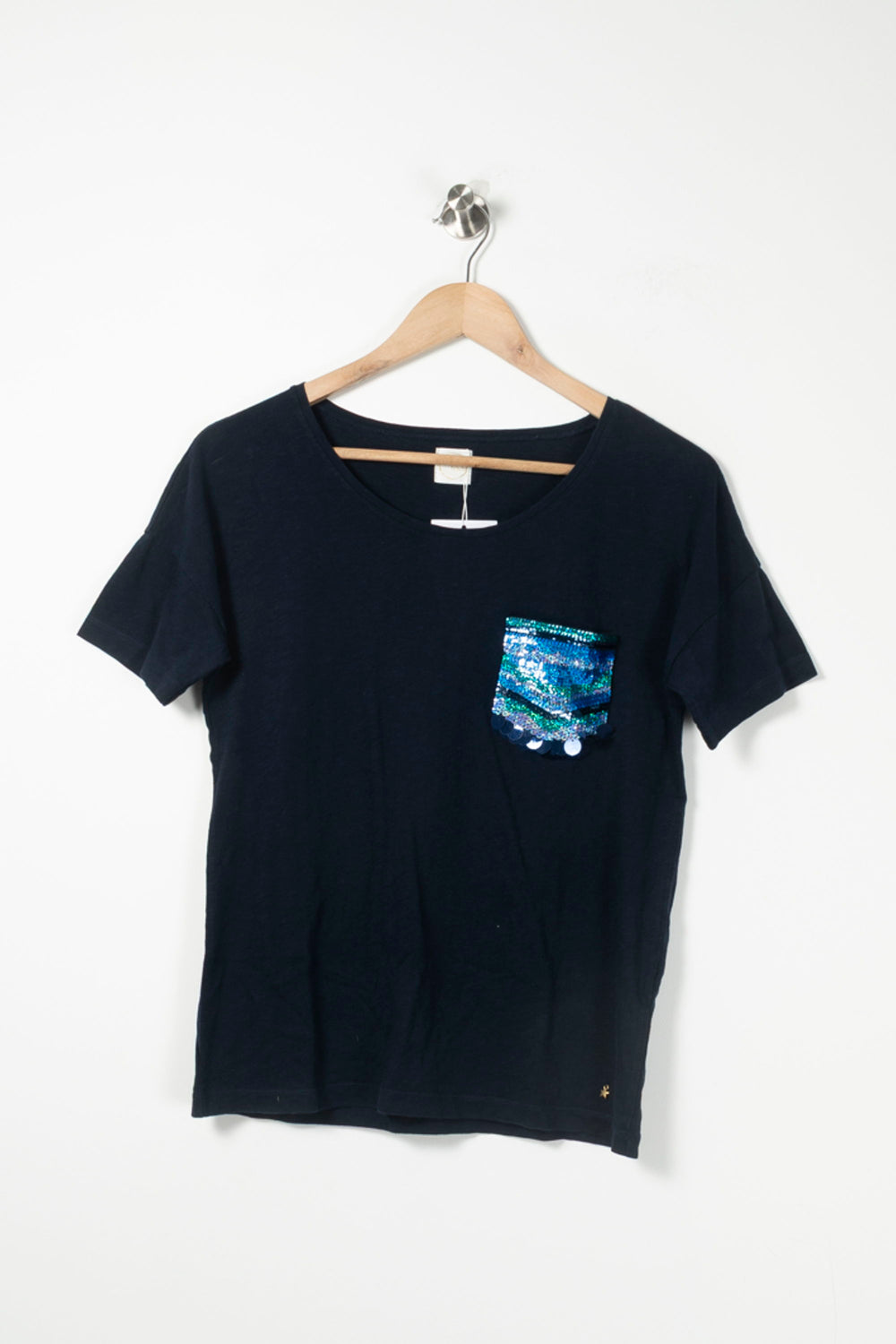 Tee-shirt Bleu - Taille XS/34 de la marque Des petits hauts | PARAD89609 - Vendu par Paradigme - Image 2