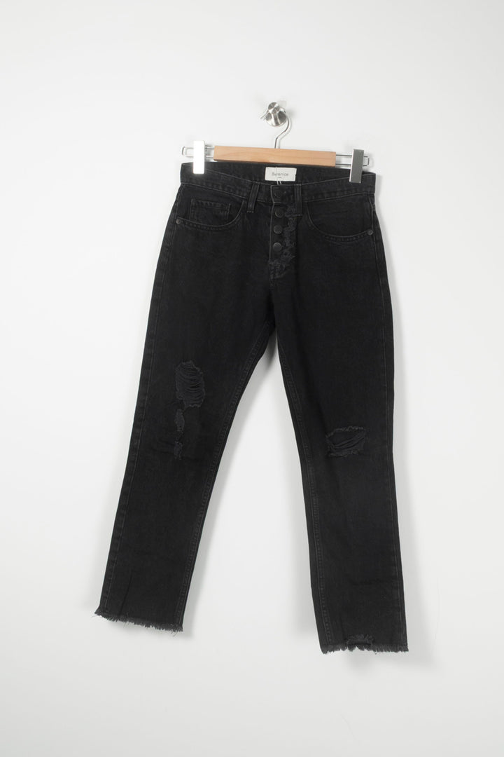 Jean Droit Noir - Taille XS/34 de la marque Bérénice | PARAD89611 - Vendu par Paradigme - Image 2