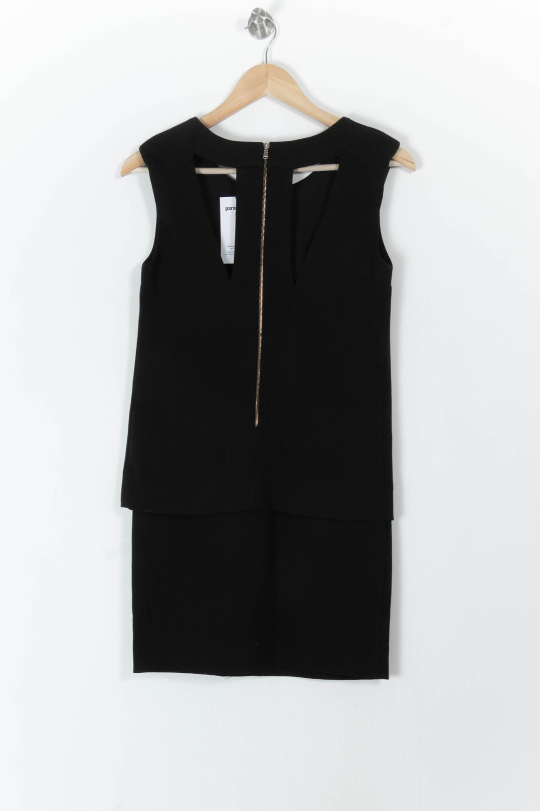 Robe Sans Manches Noire - Taille S/36 de la marque Sandro | PARAD89615 - Vendu par Paradigme - Image 4