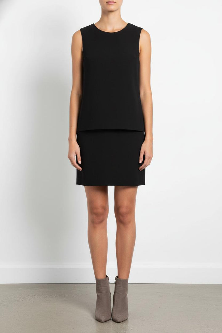 Robe Sans Manches Noire - Taille S/36 de la marque Sandro | PARAD89615 - Vendu par Paradigme - Image 1