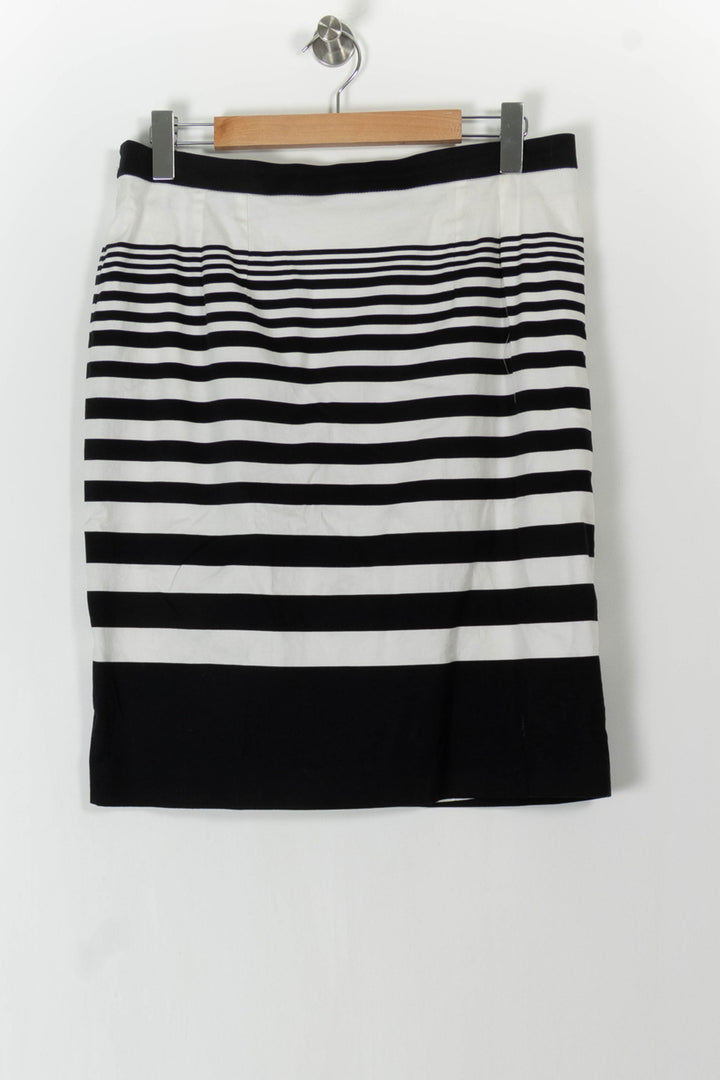 Jupe Droite Blanche et Noire - Taille XXXL/46 de la marque Weill | PARAD89637 - Vendu par Paradigme - Image 2