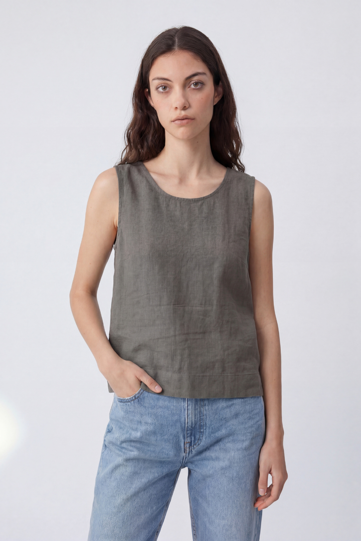 Débardeur Gris - Taille XXXL/46