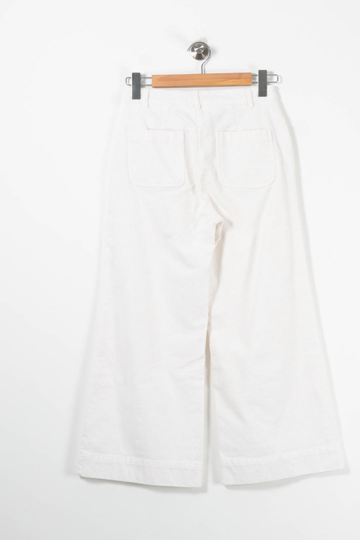Pantalon Large Blanc - Taille S/36 de la marque La Fée Maraboutée | PARAD89646 - Vendu par Paradigme - Image 4
