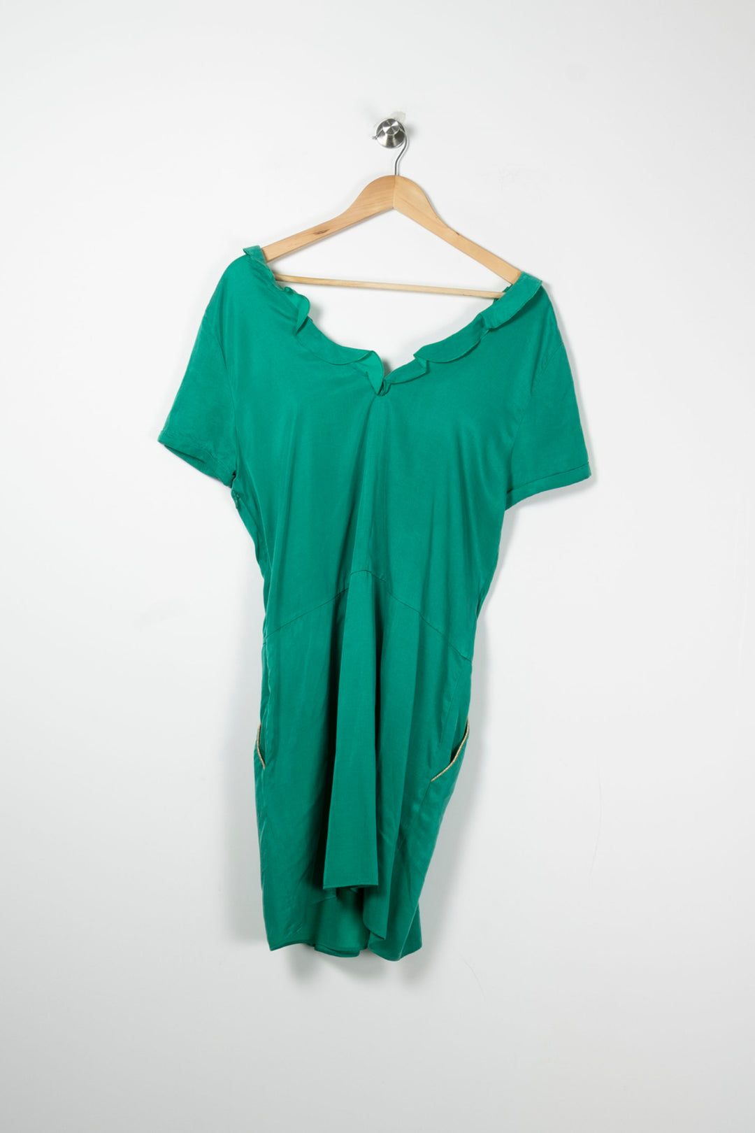 Robe Courte Verte - Taille L/40 de la marque One Step | PARAD89653 - Vendu par Paradigme - Image 4