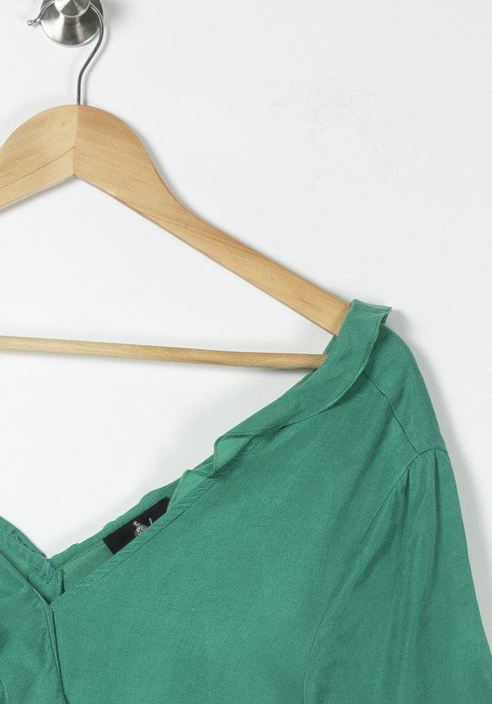 Robe Courte Verte - Taille L/40 de la marque One Step | PARAD89653 - Vendu par Paradigme - Image 3