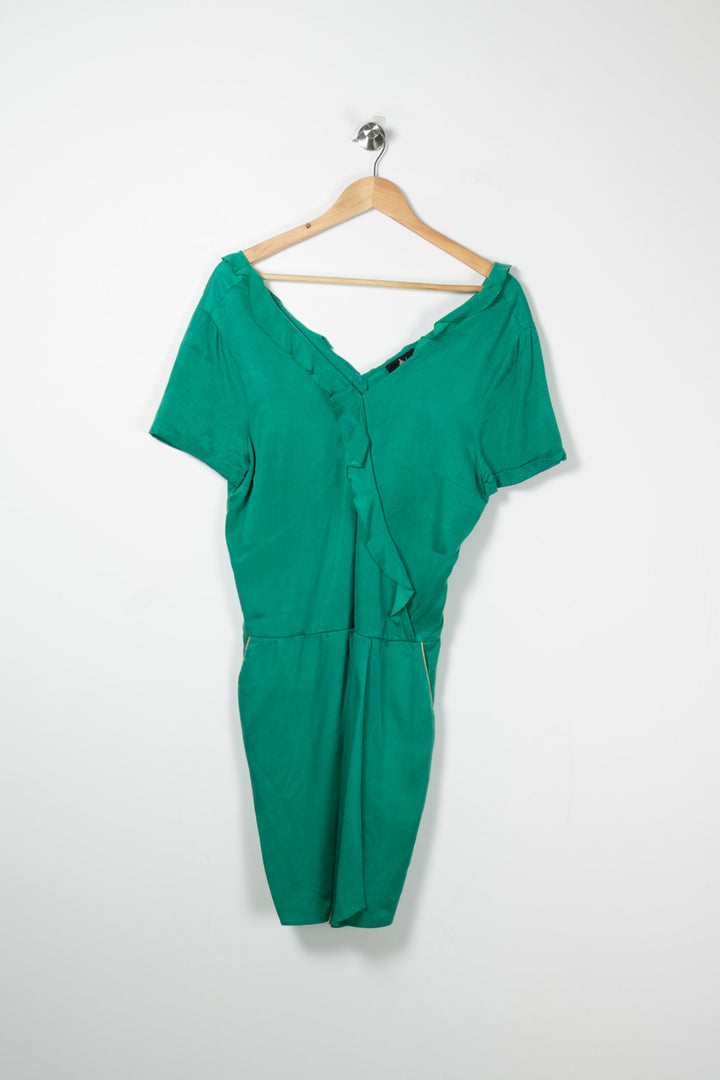 Robe Courte Verte - Taille L/40 de la marque One Step | PARAD89653 - Vendu par Paradigme - Image 2