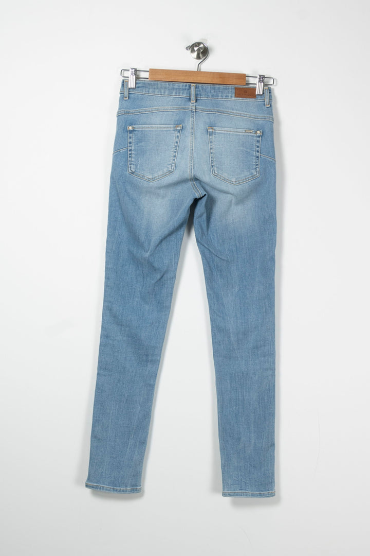 Jean Skinny Bleu - Taille M/38 de la marque IKKS | PARAD89658 - Vendu par Paradigme - Image 4