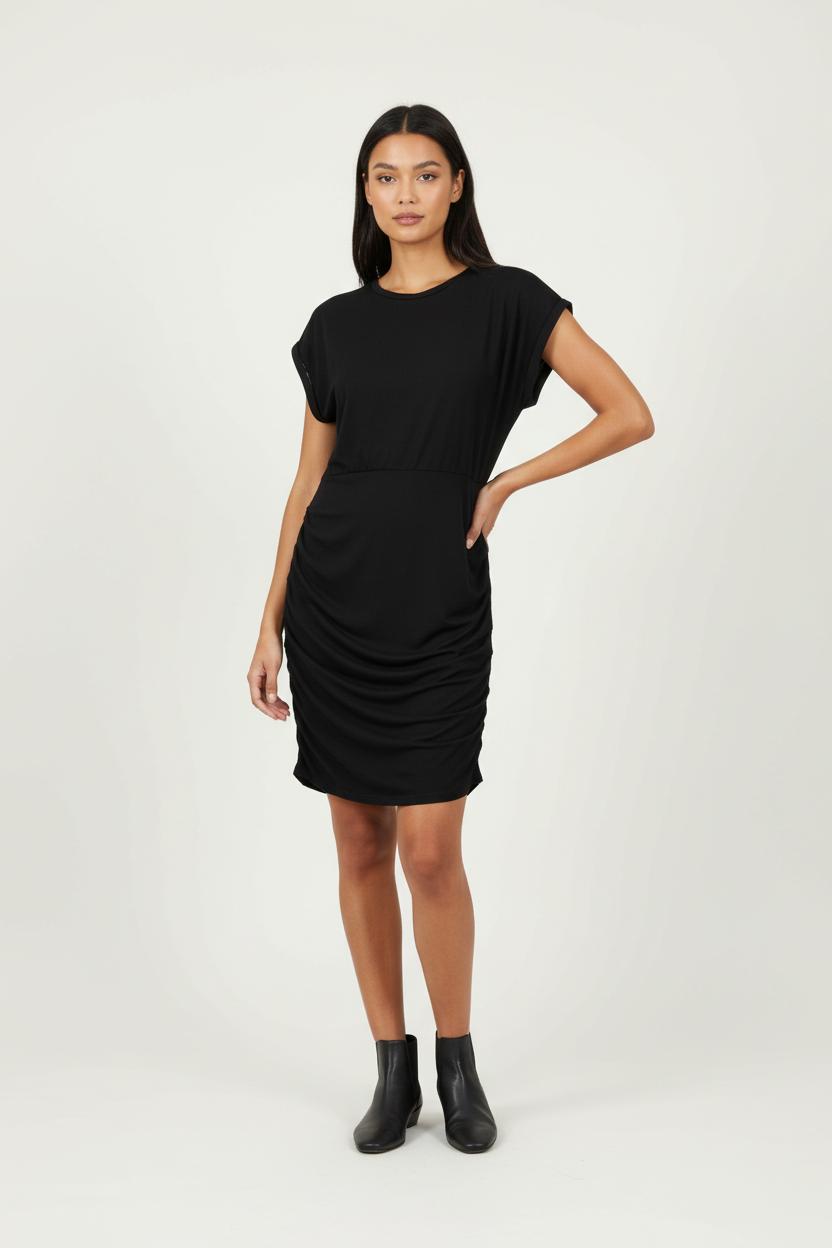 Robe Droite Noire - Taille XL/42 de la marque IKKS | PARAD89660 - Vendu par Paradigme - Image 1
