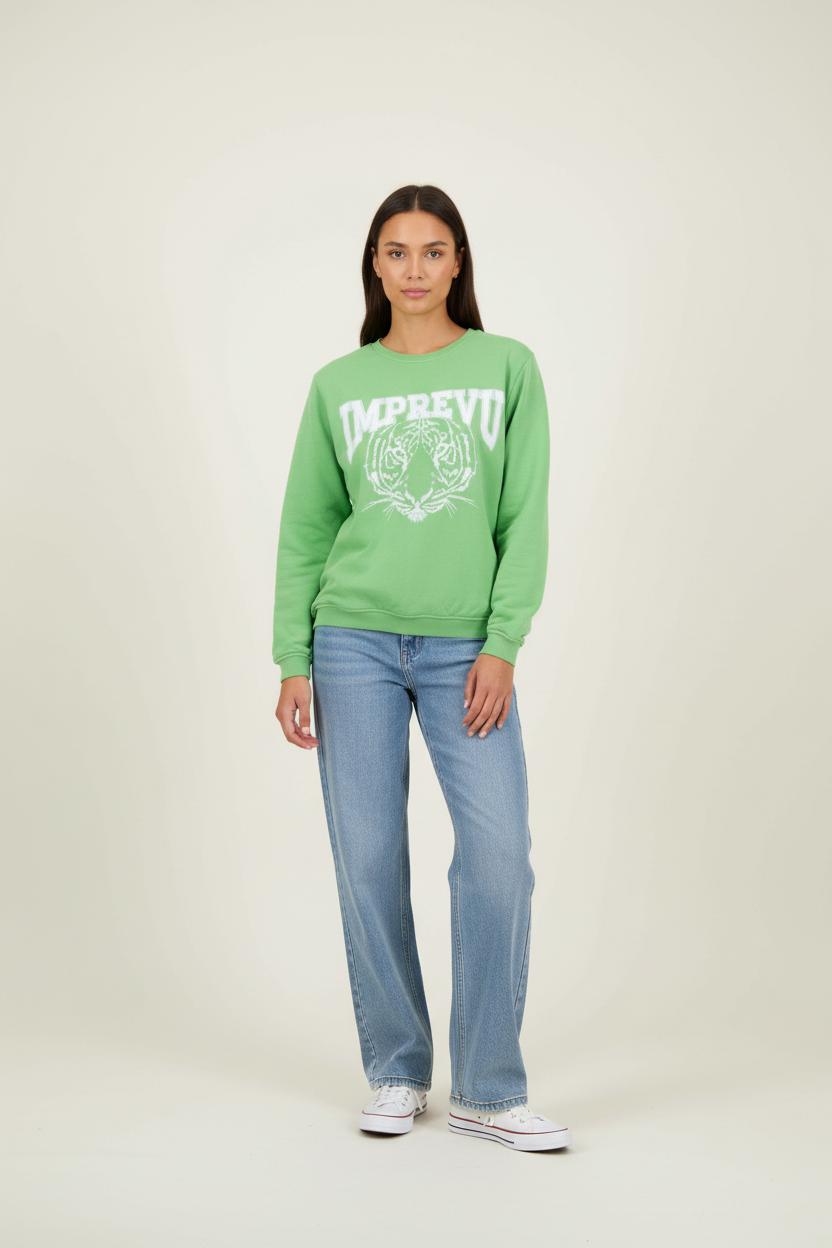 Sweat Vert - Taille M/38 de la marque Imprevu | PARAD89662 - Vendu par Paradigme - Image 1