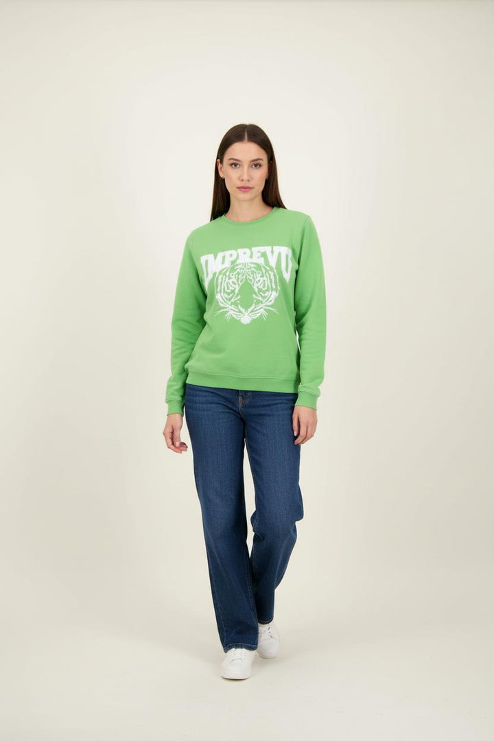 Sweat Vert - Taille XS/34 de la marque Imprevu | PARAD89663 - Vendu par Paradigme - Image 1