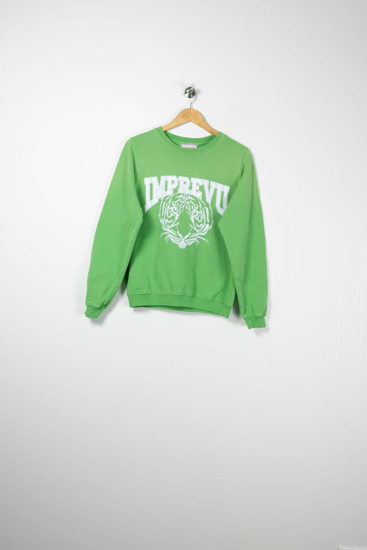 Sweat Vert - Taille XS/34 de la marque Imprevu | PARAD89663 - Vendu par Paradigme - Image 2
