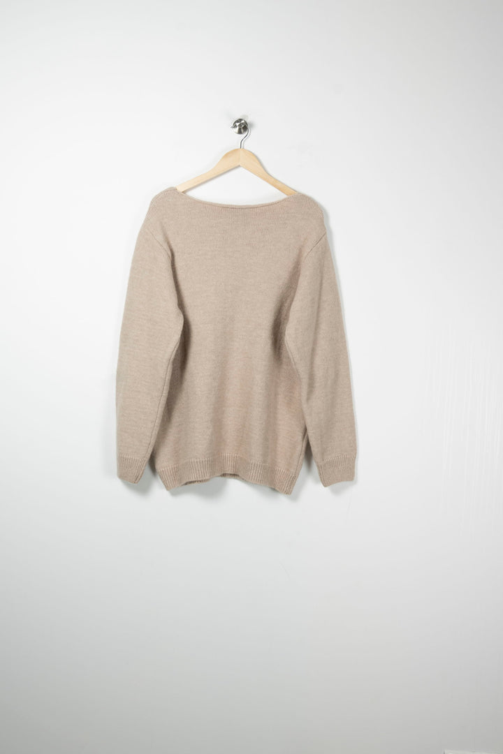 Pull Beige - Taille M/38 de la marque Imprevu | PARAD89666 - Vendu par Paradigme - Image 4