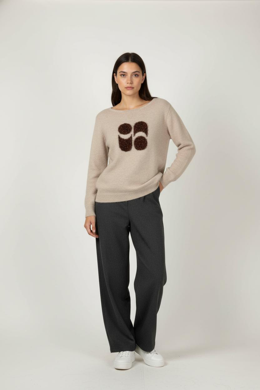 Pull Beige - Taille T.U. de la marque Imprevu | PARAD89667 - Vendu par Paradigme - Image 1