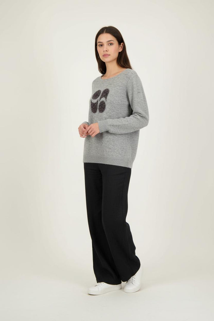 Pull Gris - Taille M/38 de la marque Imprevu | PARAD89668 - Vendu par Paradigme - Image 1