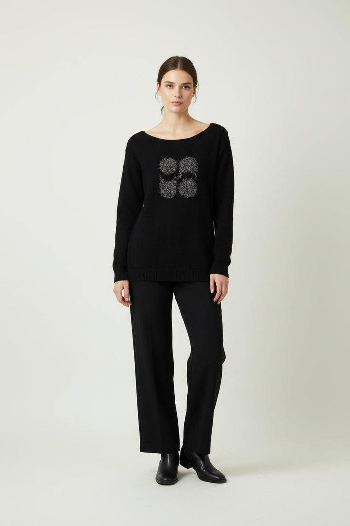 Pull Noir - Taille M/38 de la marque Imprevu | PARAD89669 - Vendu par Paradigme - Image 1