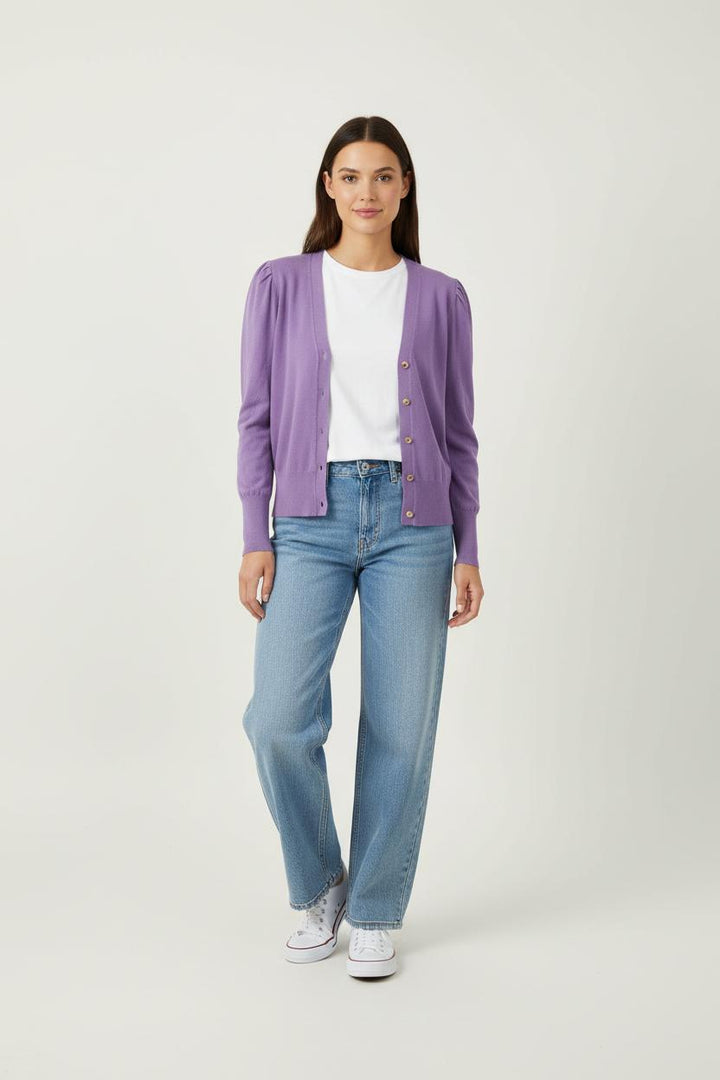 Cardigan Violet - Taille T.U. de la marque Imprevu | PARAD89673 - Vendu par Paradigme - Image 1