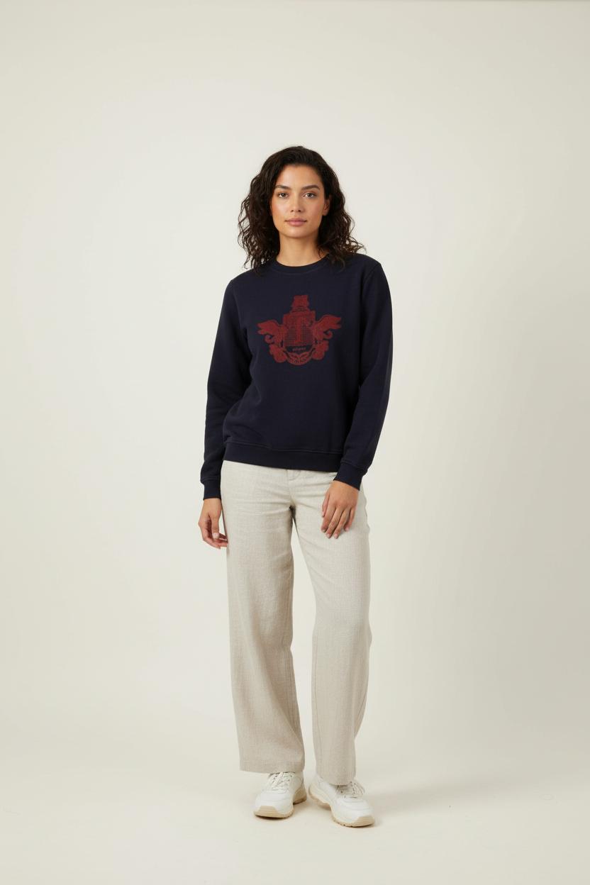 Sweat Bleu et Rouge - Taille XS/34 de la marque Imprevu | PARAD89677 - Vendu par Paradigme - Image 1