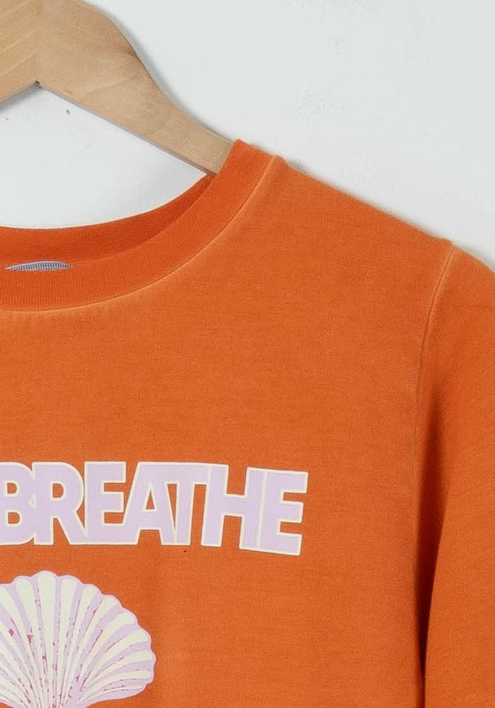 Sweat-shirt Orange - Taille XS/34 de la marque Imprevu | PARAD89680 - Vendu par Paradigme - Image 3