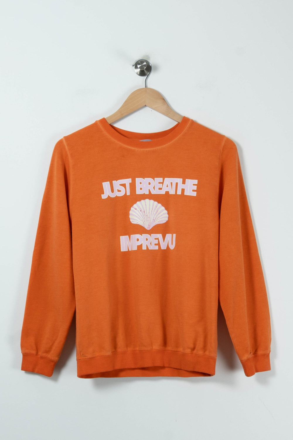 Sweat-shirt Orange - Taille XS/34 de la marque Imprevu | PARAD89680 - Vendu par Paradigme - Image 2