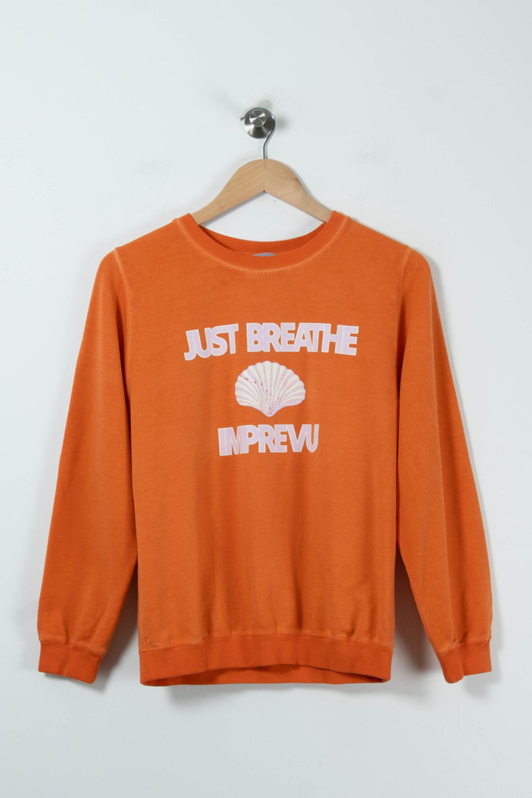 Sweat-shirt Orange - Taille XS/34 de la marque Imprevu | PARAD89680 - Vendu par Paradigme - Image 2