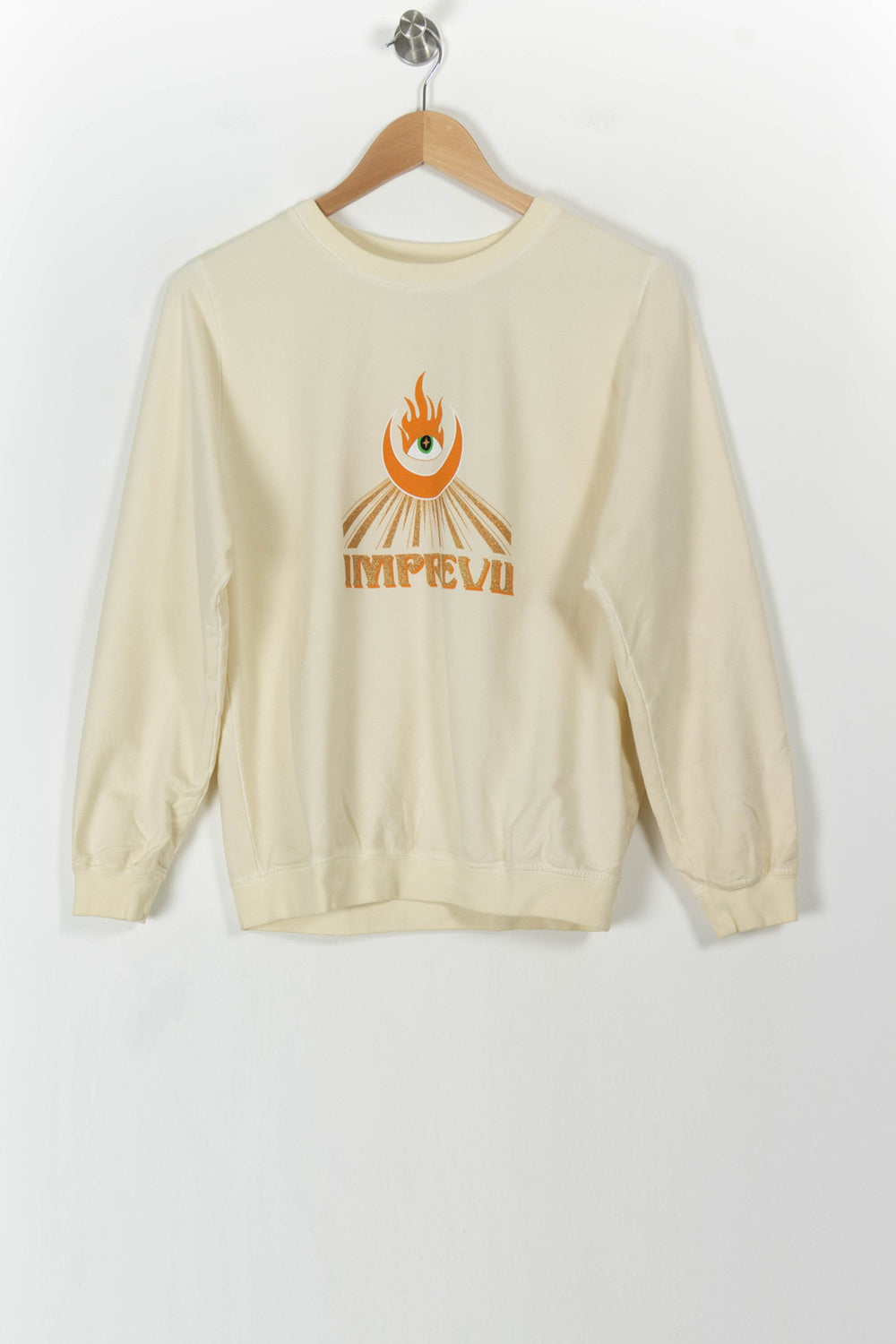Sweatshirt Jaune - Taille XS/34 de la marque Imprevu | PARAD89681 - Vendu par Paradigme - Image 2