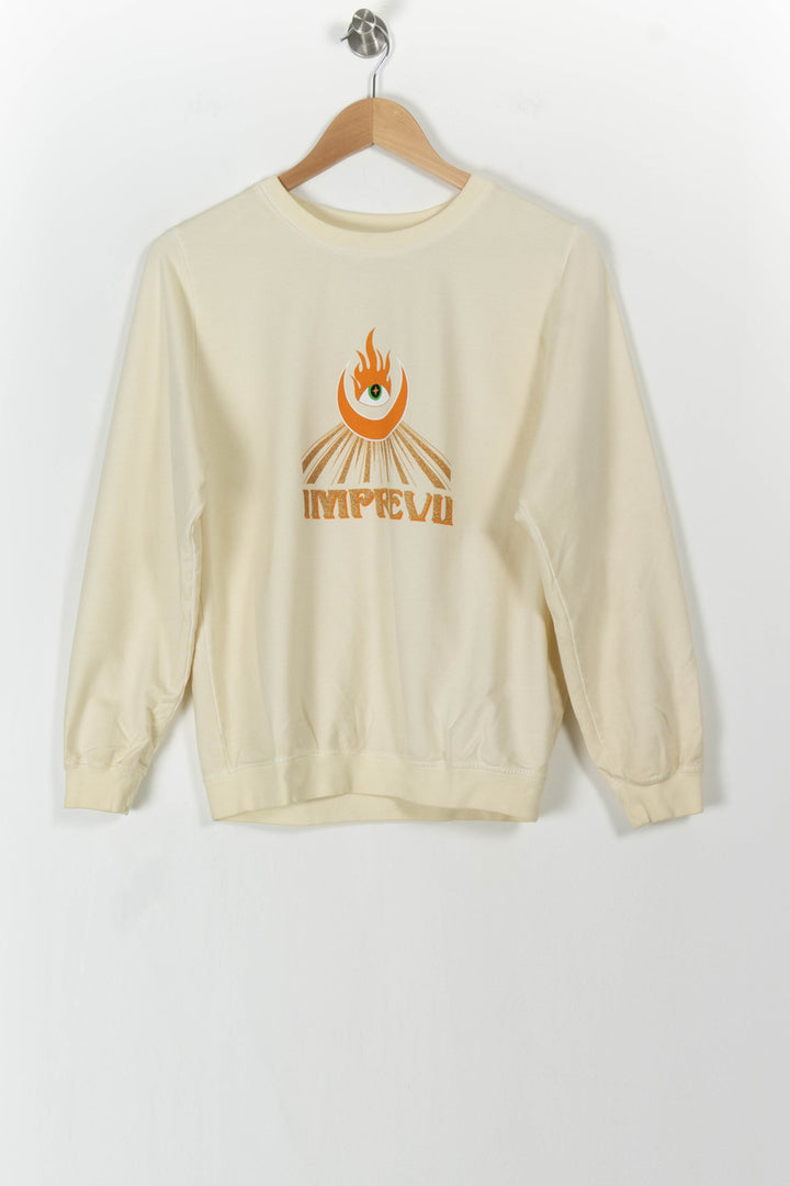 Sweatshirt Jaune - Taille XS/34 de la marque Imprevu | PARAD89681 - Vendu par Paradigme - Image 2