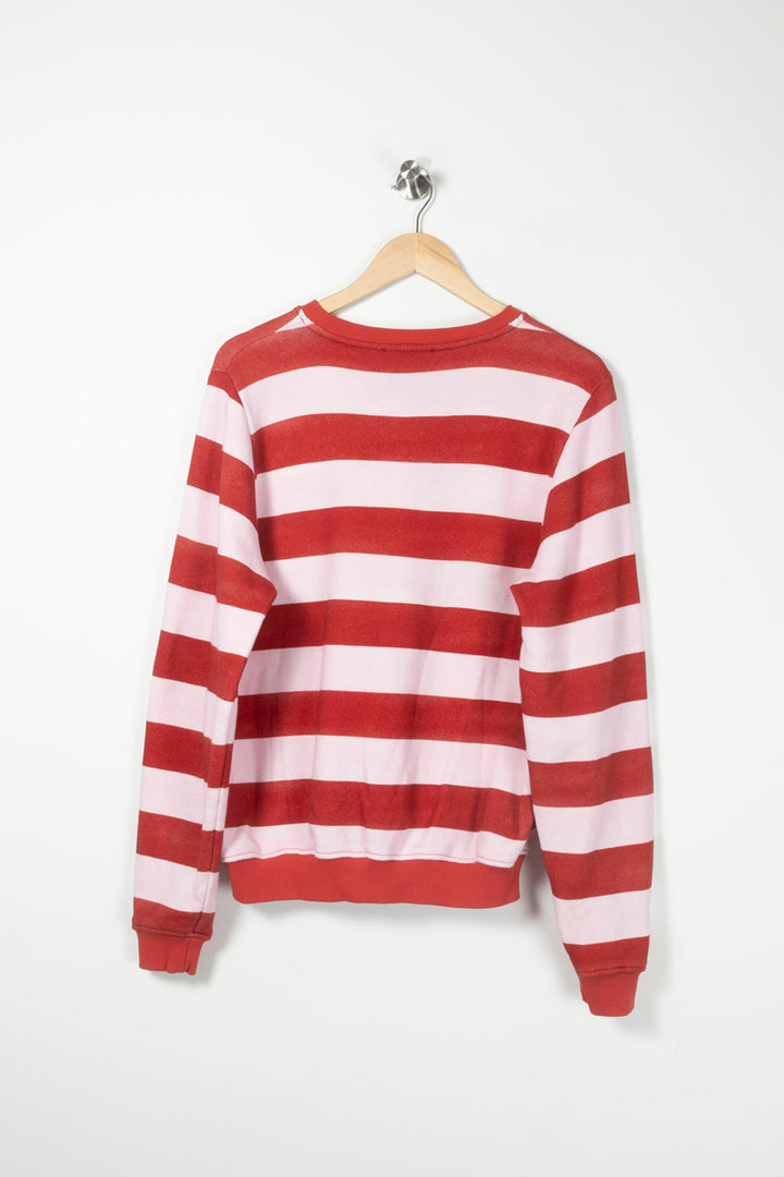 Sweat-shirt Rouge et Blanc - Taille XS/34 de la marque Imprevu | PARAD89684 - Vendu par Paradigme - Image 4