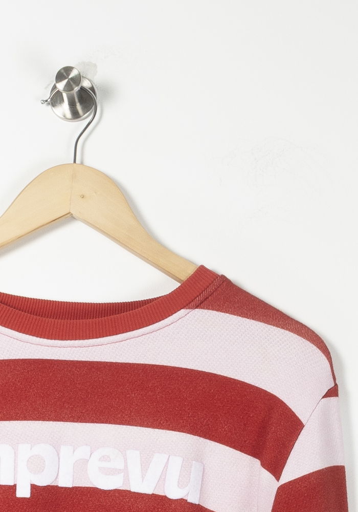 Sweat-shirt Rouge et Blanc - Taille XS/34 de la marque Imprevu | PARAD89684 - Vendu par Paradigme - Image 3
