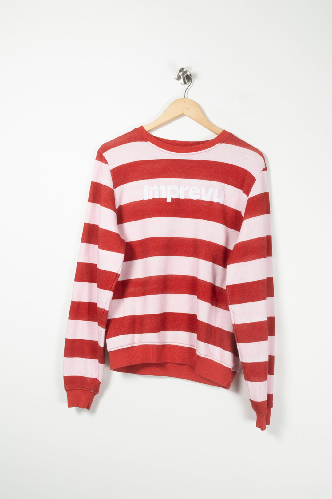 Sweat-shirt Rouge et Blanc - Taille XS/34 de la marque Imprevu | PARAD89684 - Vendu par Paradigme - Image 2