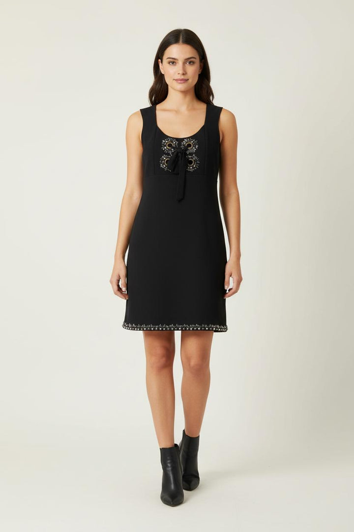 Robe Courte Noire - Taille L/40 de la marque Manoush | PARAD89691 - Vendu par Paradigme - Image 1