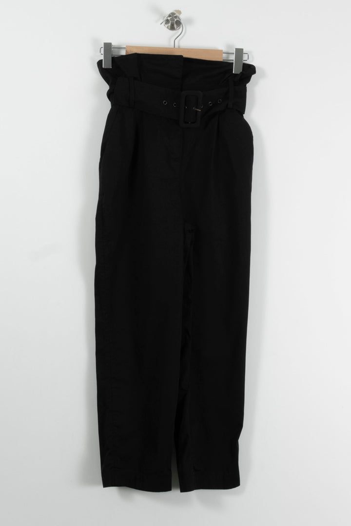 Pantalon Noir - Taille S/36 de la marque ba&sh | PARAD89692 - Vendu par Paradigme - Image 2