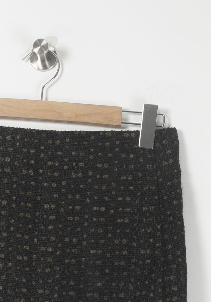 Jupe Droite Noire et Beige - Taille S/36 de la marque Sézane | PARAD89696 - Vendu par Paradigme - Image 3