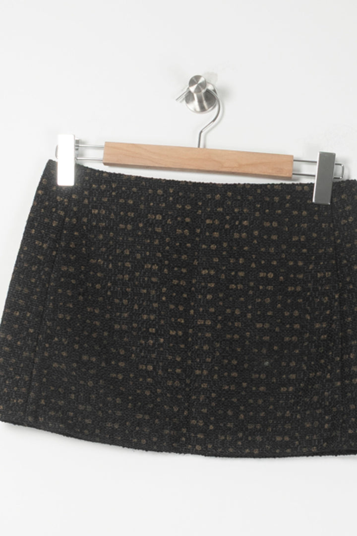 Jupe Droite Noire et Beige - Taille S/36 de la marque Sézane | PARAD89696 - Vendu par Paradigme - Image 2