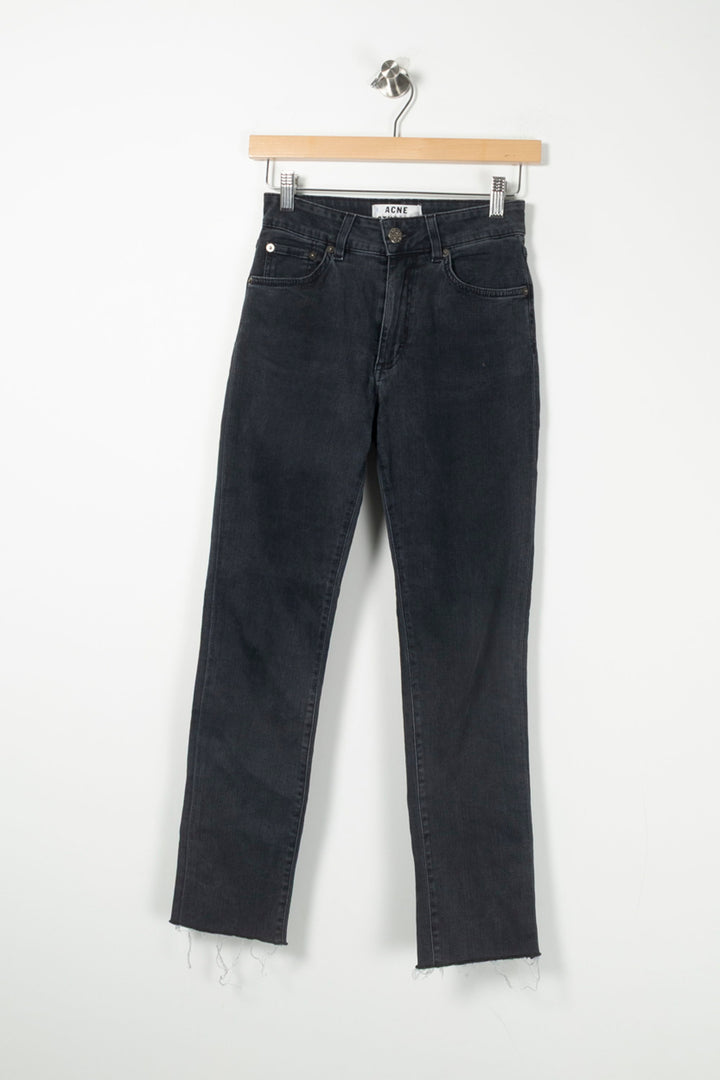 Jean Slim Noir - Taille XS/34 de la marque Acne Studios | PARAD89697 - Vendu par Paradigme - Image 2