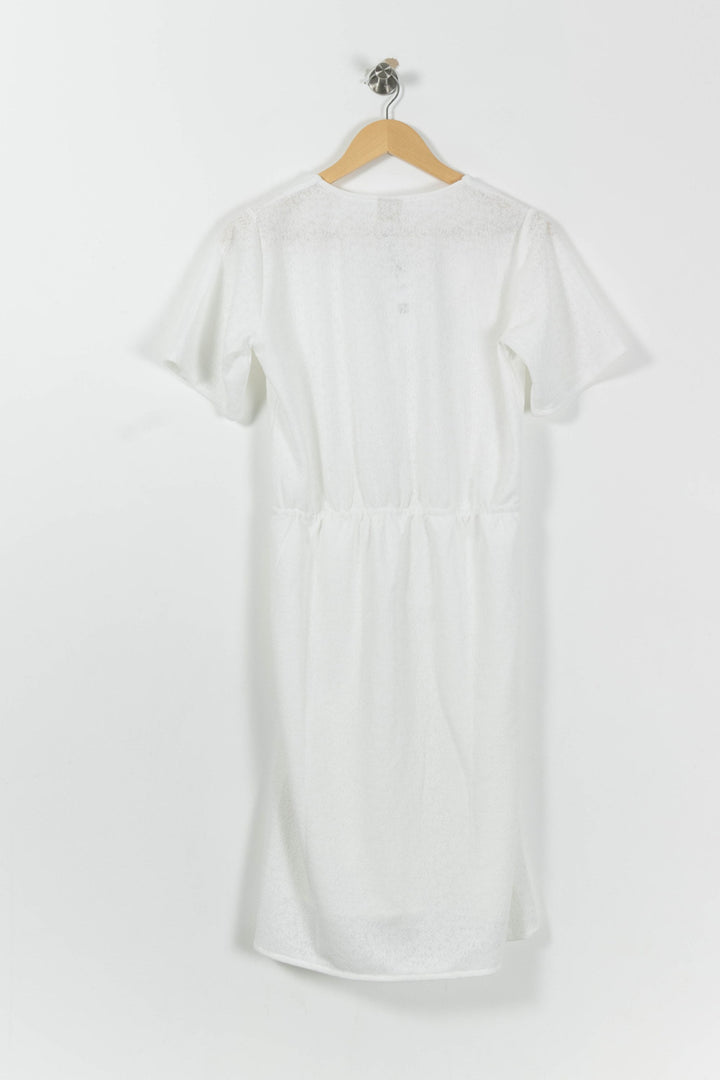 Robe Midi Blanche - Taille M/38 de la marque Karl Marc John | PARAD89702 - Vendu par Paradigme - Image 4