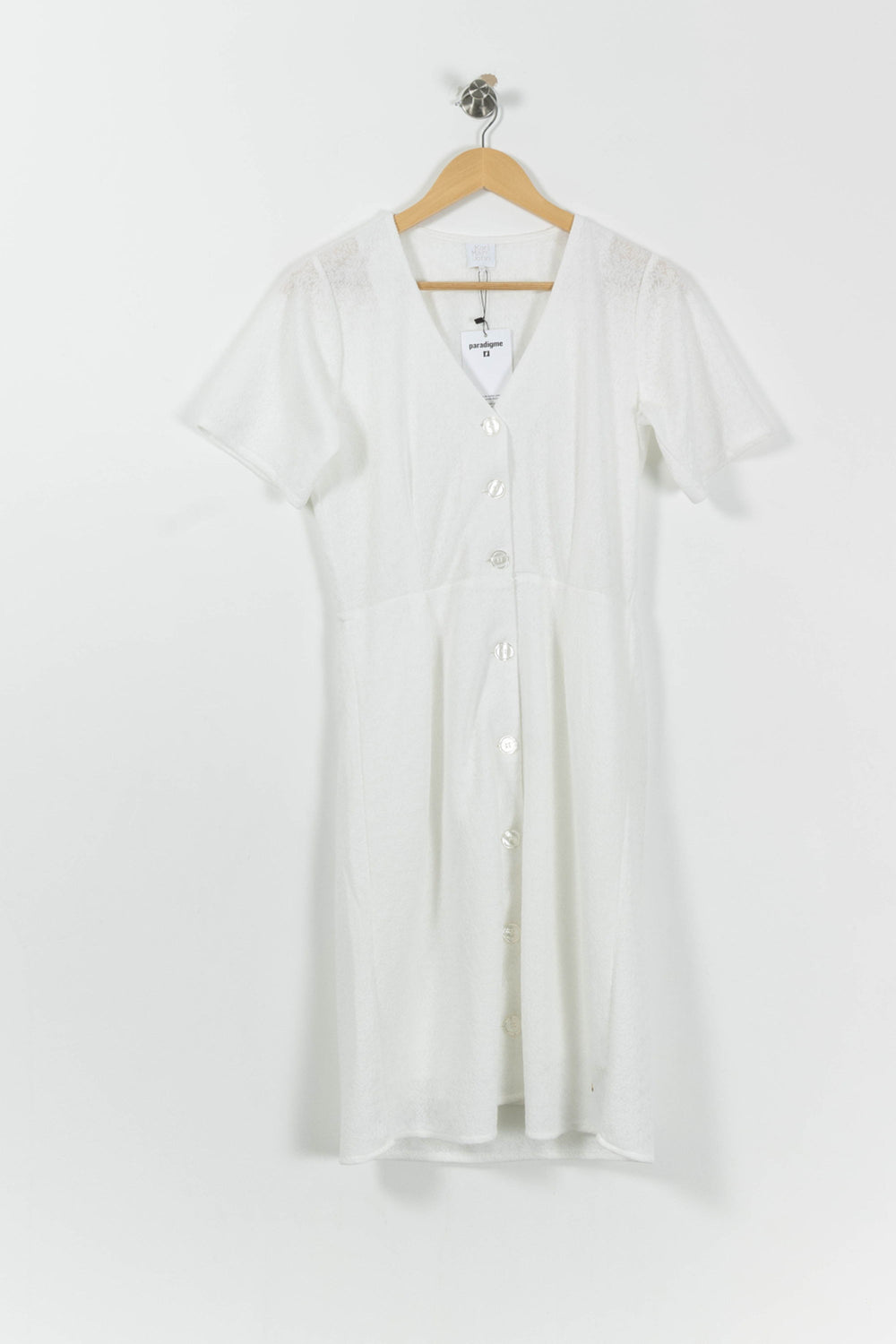 Robe Midi Blanche - Taille M/38 de la marque Karl Marc John | PARAD89702 - Vendu par Paradigme - Image 2
