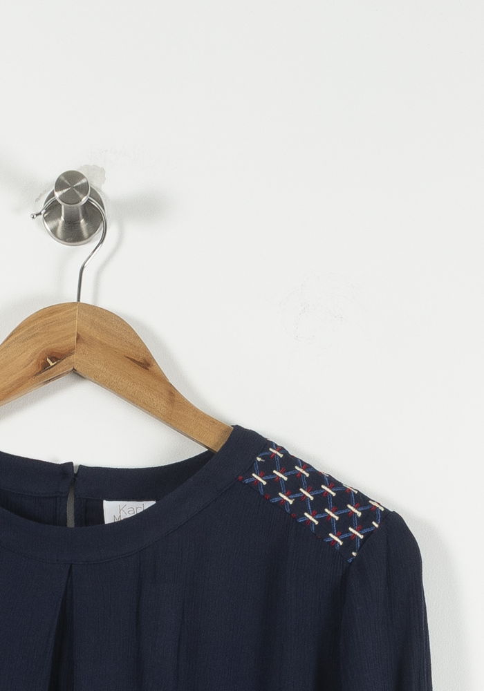 Blouse Bleue - Taille S/36 de la marque Karl Marc John | PARAD89703 - Vendu par Paradigme - Image 3