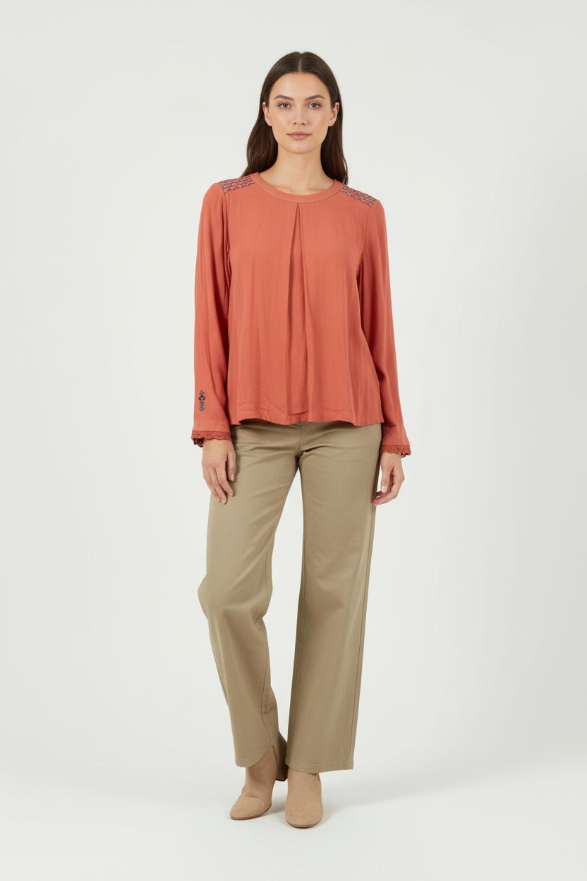 Blouse Orange - Taille S/36 de la marque Karl Marc John | PARAD89704 - Vendu par Paradigme - Image 1
