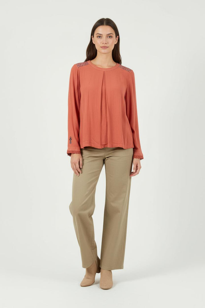 Blouse Orange - Taille S/36 de la marque Karl Marc John | PARAD89704 - Vendu par Paradigme - Image 1