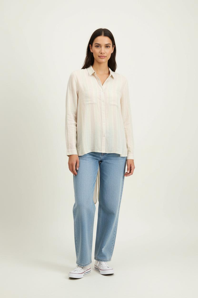 Chemise Beige - Taille S/36 de la marque Karl Marc John | PARAD89707 - Vendu par Paradigme - Image 1