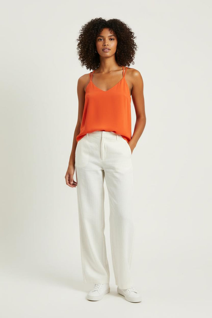 Débardeur Orange - Taille S/36 de la marque Caroll | PARAD89713 - Vendu par Paradigme - Image 1