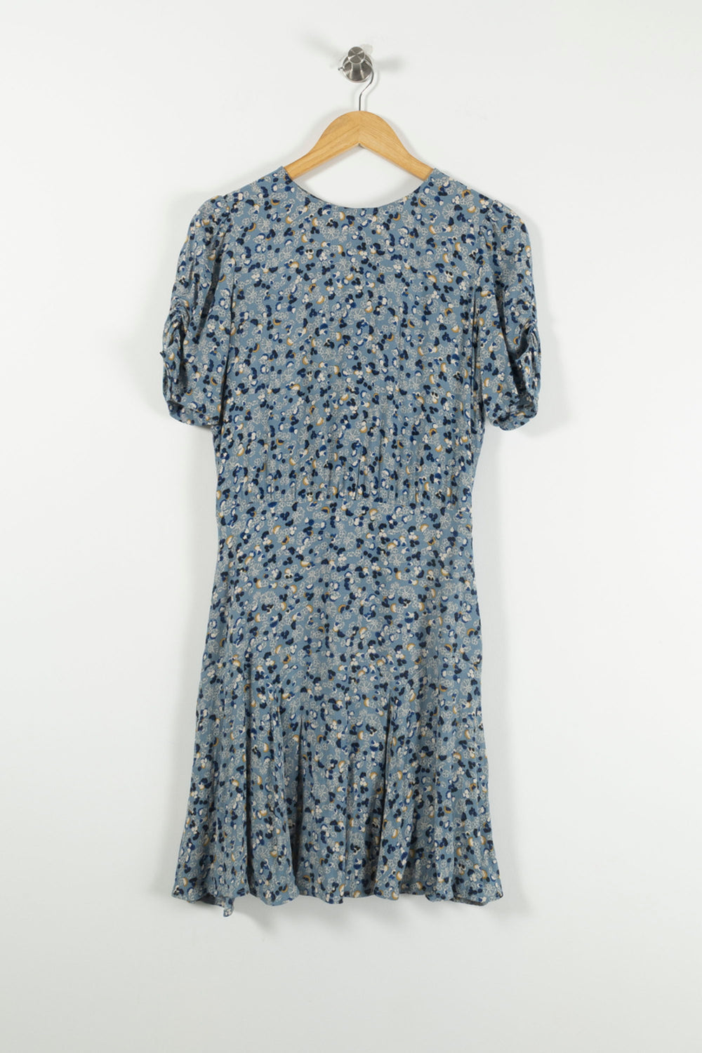 Robe Courte Bleue à Motifs - Taille L/40 de la marque Sessùn | PARAD89721 - Vendu par Paradigme - Image 2
