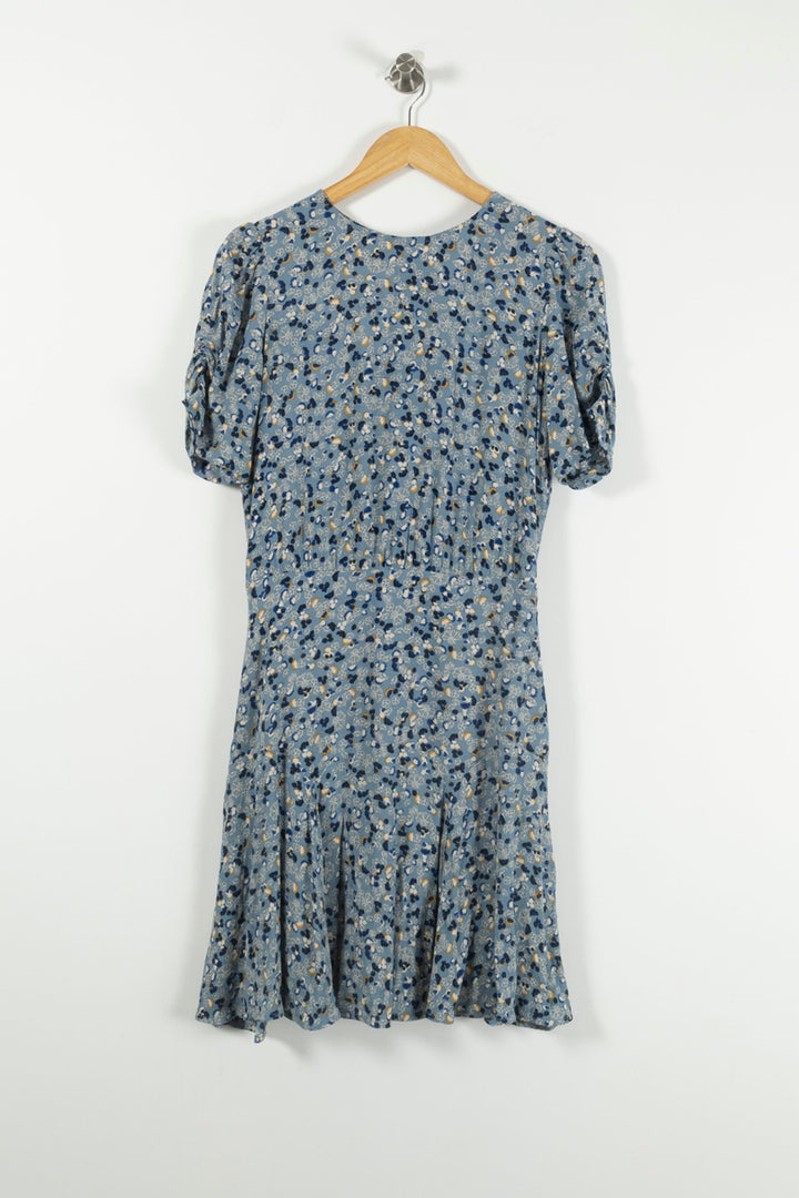 Robe Courte Bleue à Motifs - Taille L/40 de la marque Sessùn | PARAD89721 - Vendu par Paradigme - Image 2